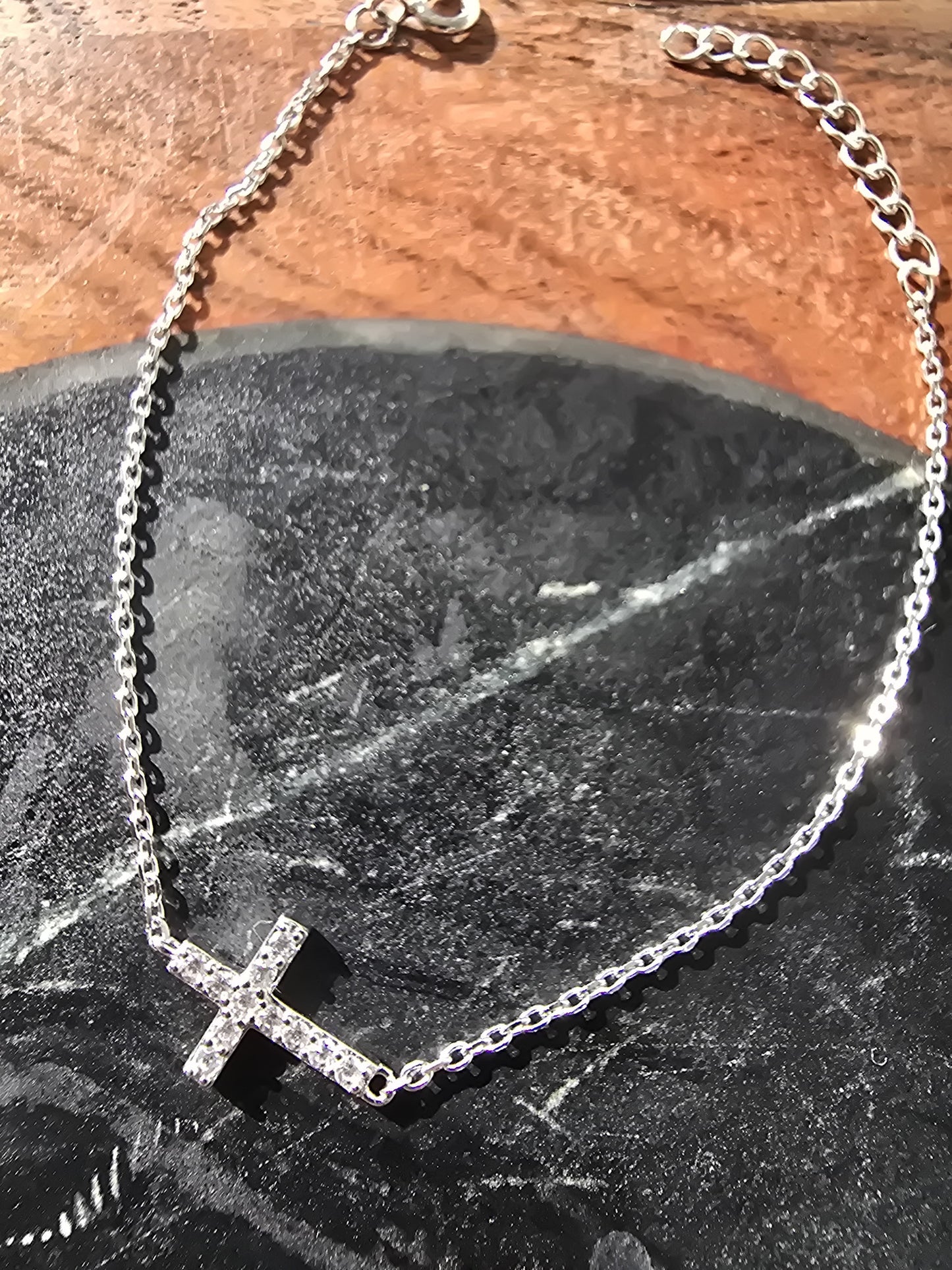 Small Cross Bracelet