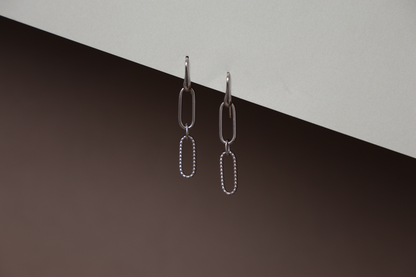 Modern Links Earrings