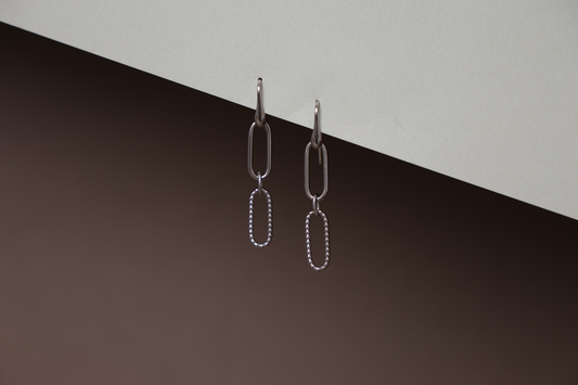 Modern Links Earrings