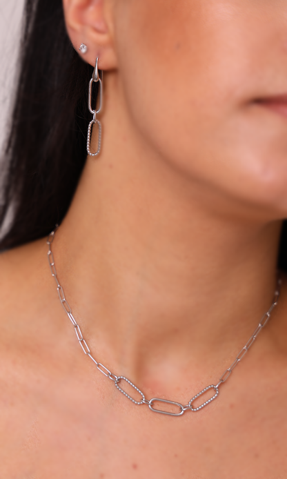 Modern Links Earrings