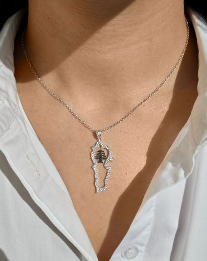 Lebanon's Heart Necklace