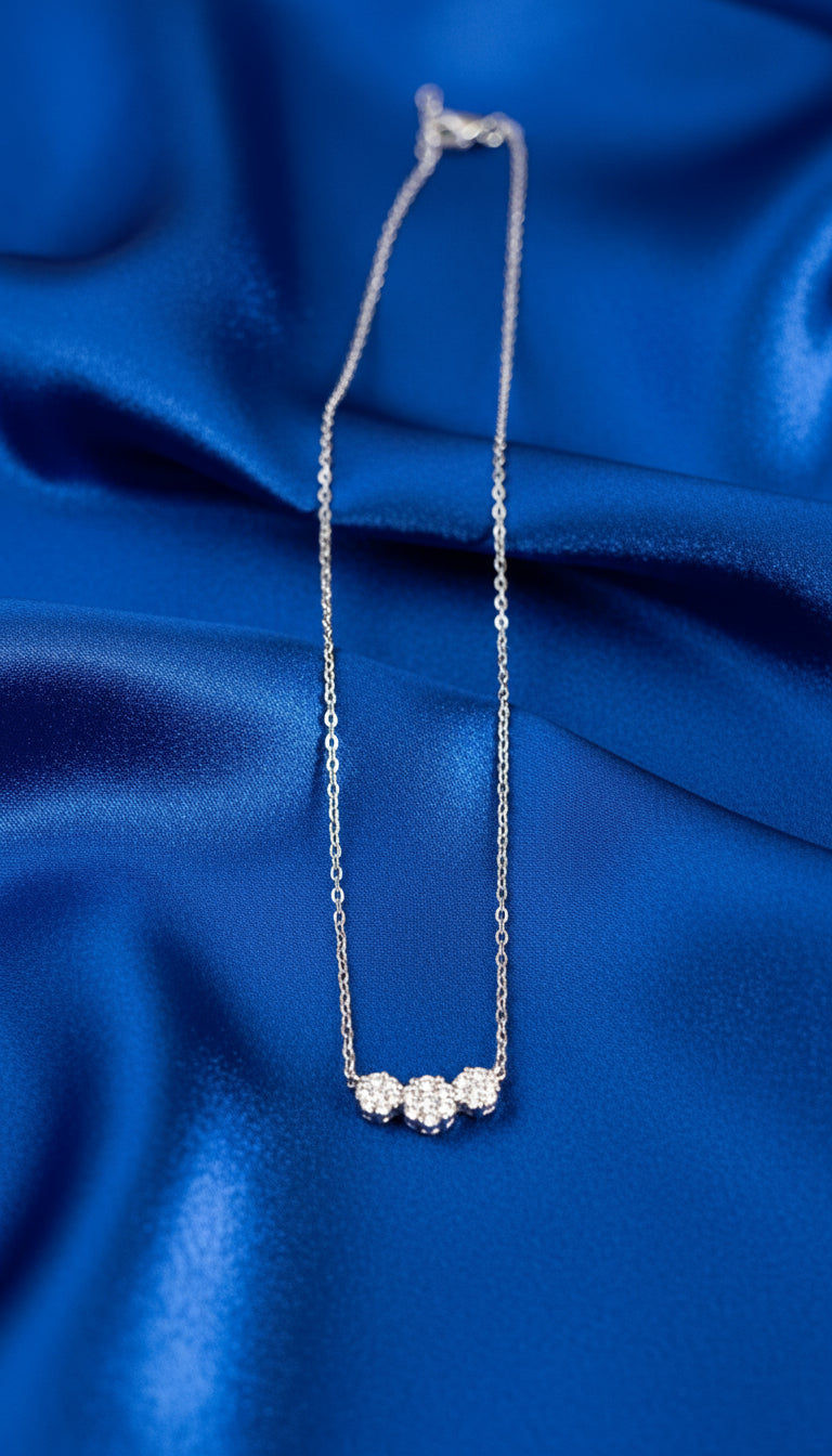 Trio Blossom Necklace