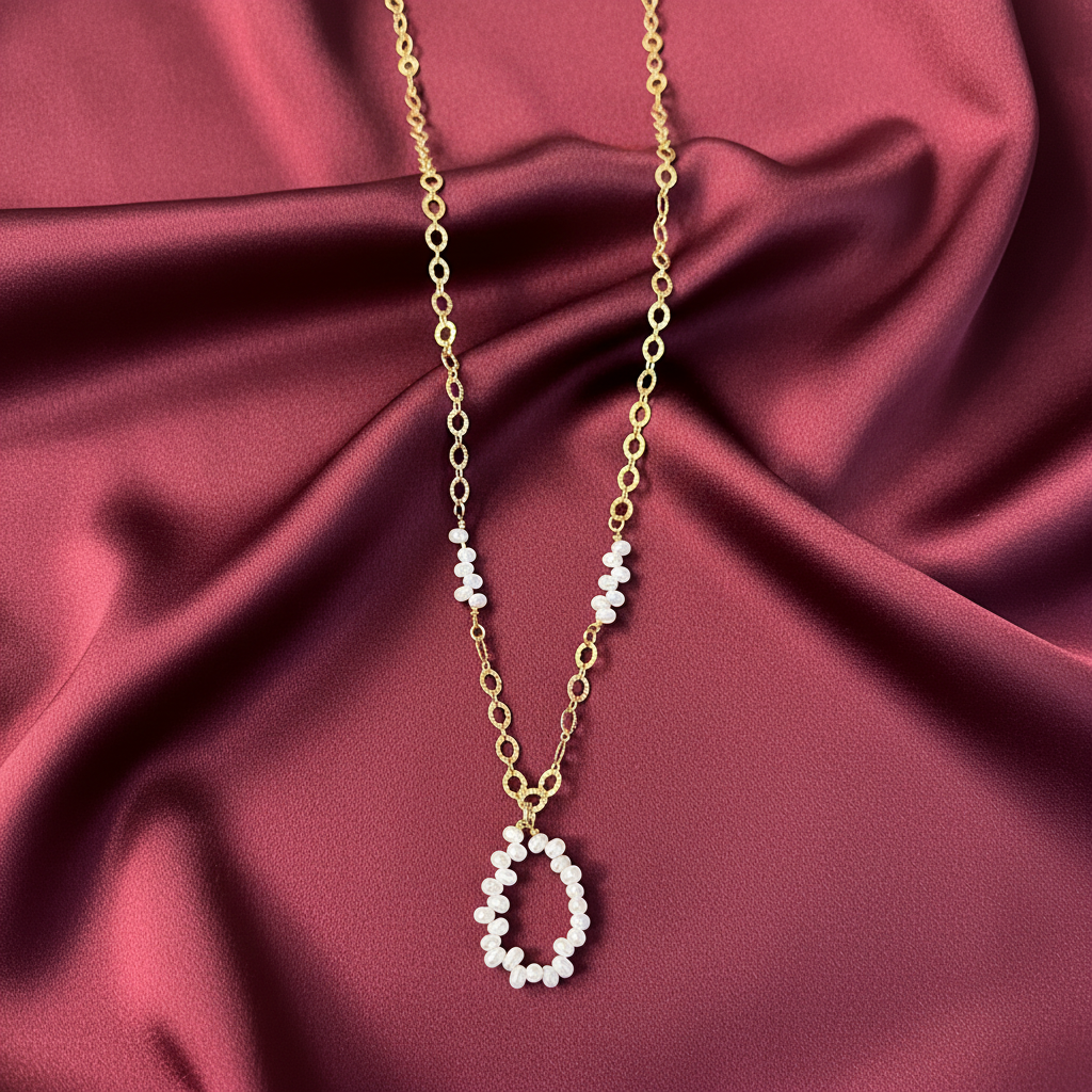 Golden Pearl Dream Necklace